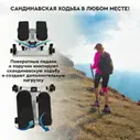PLANTA Поворотный мини-степпер с поручнями FD-STEP-005, домашний кардиотренажёр для похудения, для ног, бедер, ягодиц